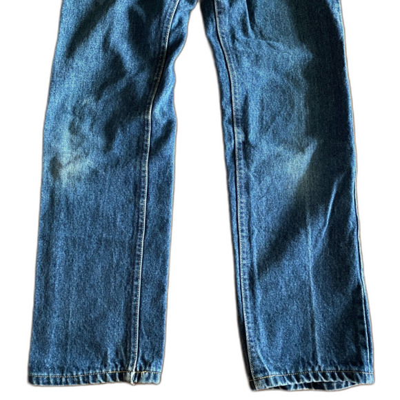 Vintage Lee Dark Wash Jeans Boys' 27x28 - Picture 4 of 10